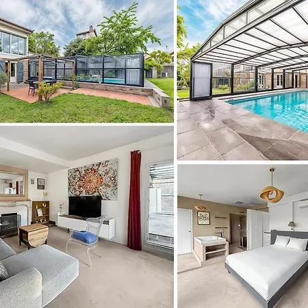 Avec Piscine 15 Min Paris Holiday home